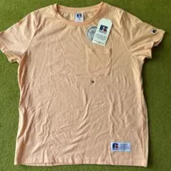 RUSSELL ATHLETIC Tシャツ サーモンピンク　Mサイズ　未使用品