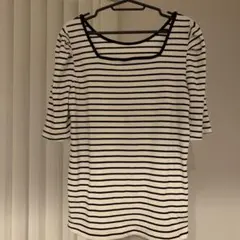 最終限定値下げ　ボーダー　トップス