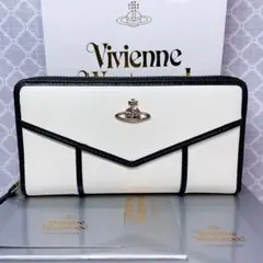 【大人気♡ショッパー付】新品 Vivienne Westwood 長財布 白