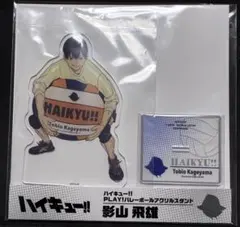 ハイキュー　PLAY! バレーボールアクリルスタンド　影山飛雄