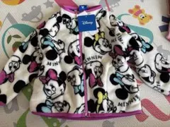 新品タグ付き　ディズニー　ミニーちゃん　フリースジャケット　90