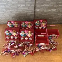 ひな祭り お菓子の入れ物 プレゼント用　花飾り