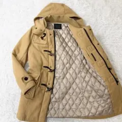 ナノユニバース　西川ダウン　ダッフルコート　キャメル　Mサイズ