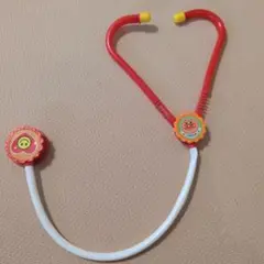 アンパンマン おもちゃ聴診器 赤