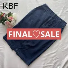 KBF ケービーエフ タイトスカート デニム アメカジ 濃いブルー 青のサムネイル
