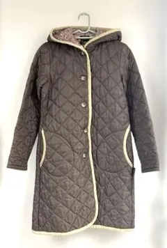 LAVENHAM リバティ キルティングロングコート　レディース ラベンハム