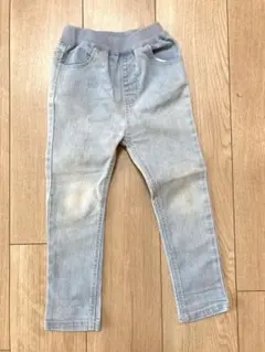 petit main デニム風パンツ 100cm