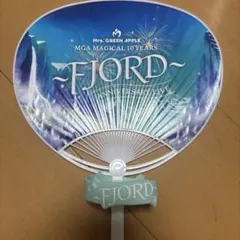 Mrs. GREEN APPLE FJORD フィヨルド　ラバーバンドとうちわ