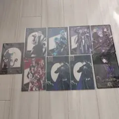 ツイステ クリアポストカード アートシート ポスカ オクタヴィネル マレウス