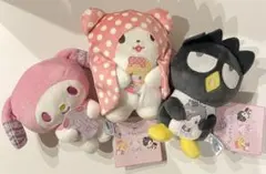 ジグザグ×サンリオ ぬいぐるみ (EX) Vol.3 3種セット