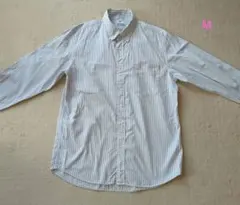 ユニクロ　ストライプシャツ　M
