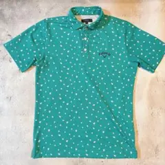 美品✨【Callaway】ウミガメ柄 半袖ポロシャツ ゴルフウェア Ｌ