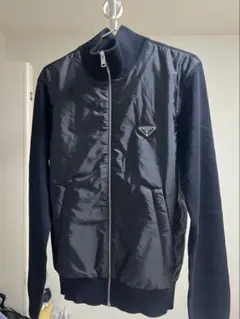 PRADA ナイロンドライバーズニット　22aw