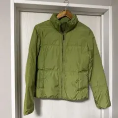 TOMMY HILFIGER グリーンダウンジャケット S