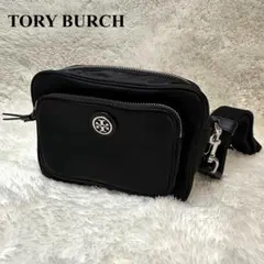 TORY BURCH ナイロン ショルダーバッグ ブラック