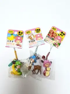 限定　ストラップ　ワンピース　チョッパー　3個