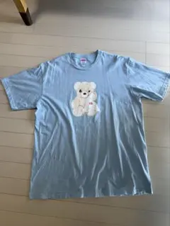25SS Supreme Bear Tee Powder Blue M ベアT - メルカリ
