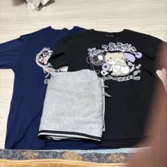 キッズ パジャマ Tシャツ 2枚セット 猫柄