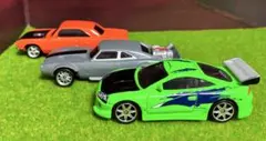 ★マテル　ワイルドスピード　1/55 ３車種セットのサムネイル