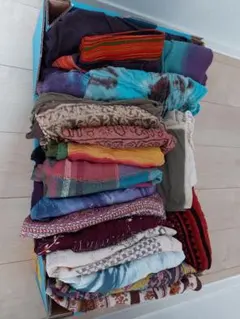 ★アジアンエスニック服、スカート、パンツ、ストールなど13点セット大量まとめ売り