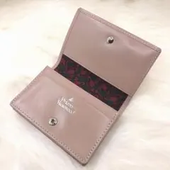【美品】Vivienne Westwoodカードケース 名刺入れ ピンク
