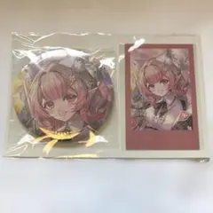 誕生日グッズ2026 箔押し缶バッジ＆チェキ風カード える