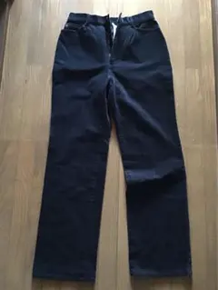 【レナウン】レディース　コーデュロイパンツ　ブラック 【simple Life】