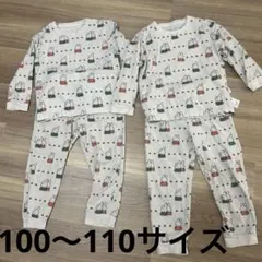 UNIQLO 長袖パジャマ 100cm〜110cm 2枚セット