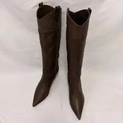 極美品 DIANA ロングブーツ ポインテッドトゥ ピンヒール