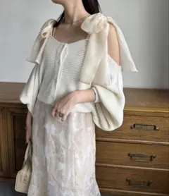 niceclaupマルチウェイニットセットワンピース