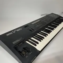 【通電確認のみ】YAMAHA ヤマハ　 V50 シンセサイザー　ソフトケース付 Yahoo!オークション -「yamaha シンセサイザー v50」(楽器、器材
