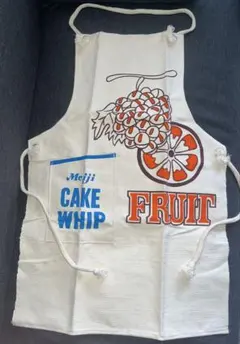 Meiji ケーキホイップ エプロン（ビンテージ）