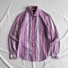 Paul Smith mulch stripe cotton shirt