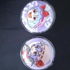 【東方project】レミリア・スカーレット　缶バッジ　ダイソー　Seria 東方project】レミリア・スカーレット 缶バッジ ダイソー Seria