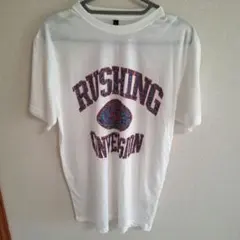RUSHING CONVERSION プリント Tシャツ ホワイト