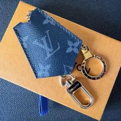 LOUIS VUITTON クロシェット付きカラビナチェーン&スライドリング極美のサムネイル