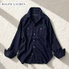 Polo RalphLauren SEIDEL ピュアリネンサファリシャツ - メルカリ