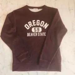 Sembery Oregon 59 トレーナー L バーガンディ