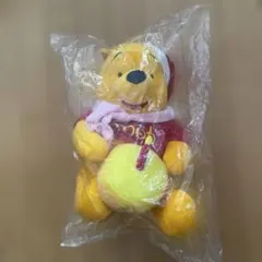 くまのプーさん サンタ ぬいぐるみ