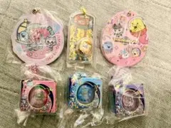 たまごっち　ガチャ、食玩６点セット （おかしなたまごボーロっち3、ミラー）