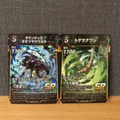⭐︎蟲神器⭐︎タランドゥス オオツヤクワガタ & ドゲナフシ SRカードセット