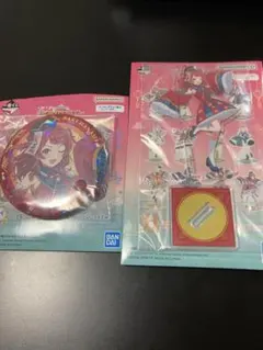 学園アイドルマスター 一番くじ 花海咲季 缶バッチ アクスタ