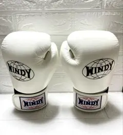 【美品】WINDY（ウィンディ）ボクシンググローブ 8oz／本革・ホワイト 楽天市場】【日本総代理店】ランキング1位獲得 WINDY(ウィンディ) BGVH