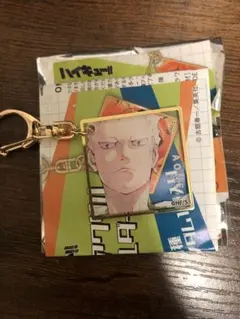 ハイキュー　色紙風アクリルキーホルダー　青根高伸