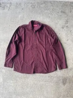 Wrangler 長袖シャツ ボルドー メンズ　赤　シャツ