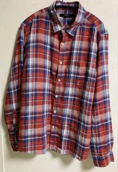 チェック柄 長袖シャツ Mサイズ