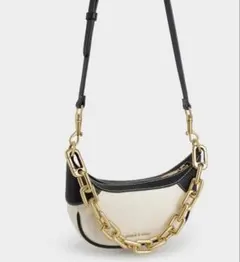 CHARLES & KEITH チェーンショルダーバッグ ハンドバッグ　2wayのサムネイル