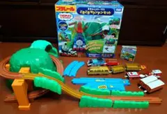 プラレール どきどきマウンテン　車体、絵本、レールつき
