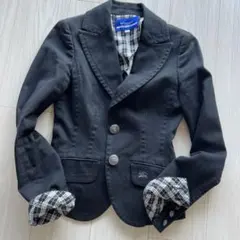 BURBERRY BLUE LABEL テーラードジャケット 36 黒