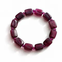 13mm レア✨ロードライトガーネット 貔貅 ブレスレット - メルカリ
